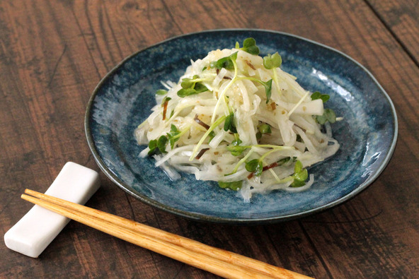 大根と塩昆布のナムル