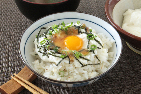 月見とろろご飯