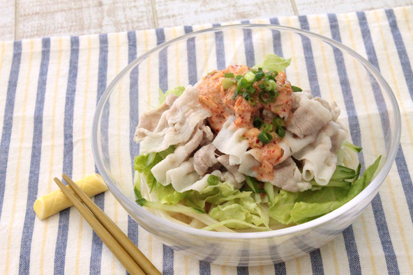 キムチごまだれ豚しゃぶうどん