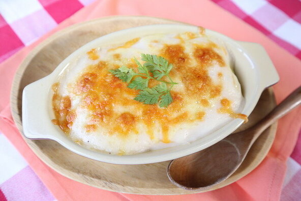 トリュフ風味のポテトグラタン