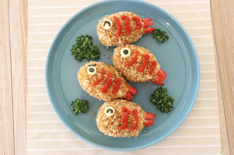 揚げないおさかなコロッケ