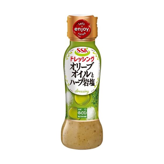 ＳＳＫ オリーブオイルとハーブ岩塩ドレッシング