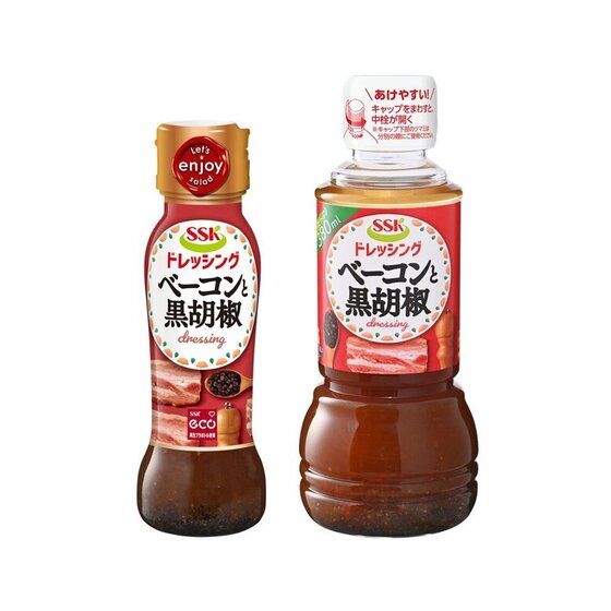 ＳＳＫ ベーコンと黒胡椒ドレッシング
