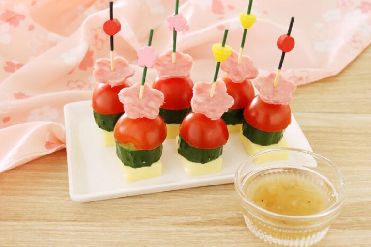 お花のピンチョス