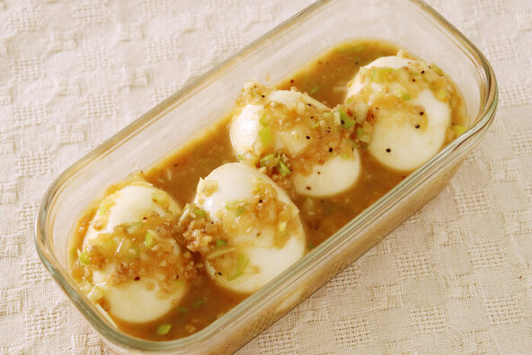 やみつき！ねぎだく味玉