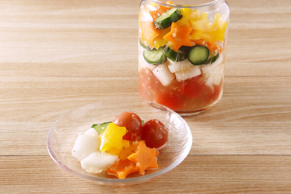 星型野菜ピクルス