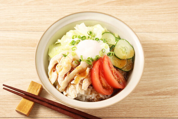 簡単サラダ丼