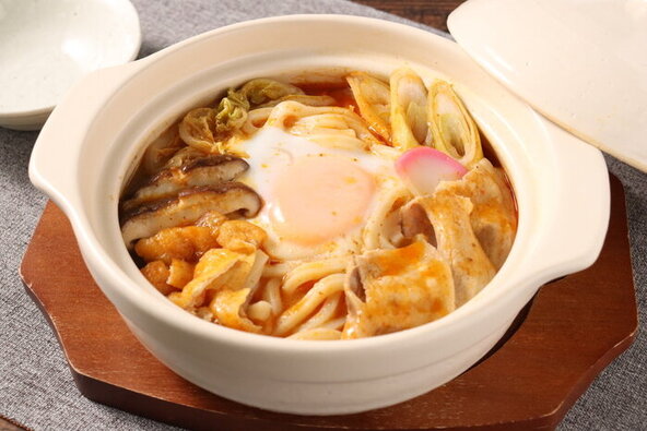 赤から鍋焼きうどん