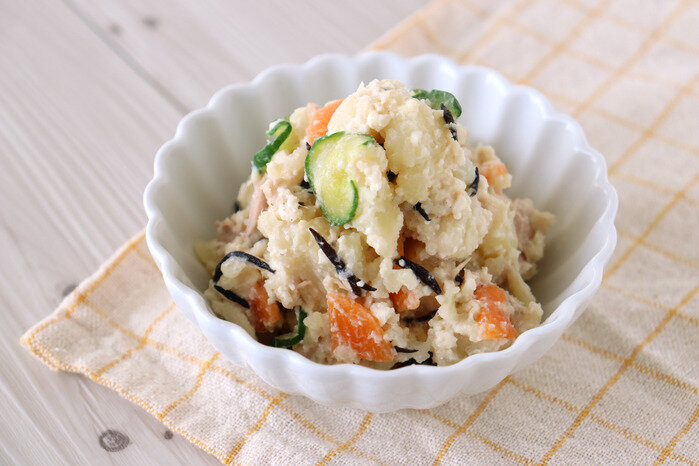 和仕立て豆腐ポテトサラダ