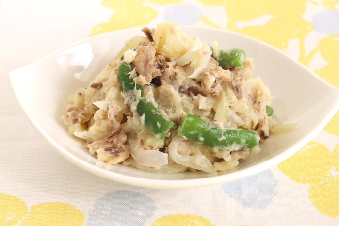 <特定原材料8品目不使用>さば缶のポテトサラダ(スチコン)